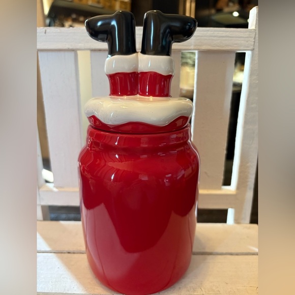 Rae Dunn Cookies for Santa Baby Canister - Picture 3 of 3